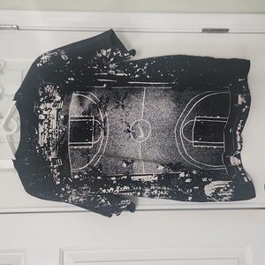 Mens Black Cotton The Nike Tee XL Basketball Tshirt